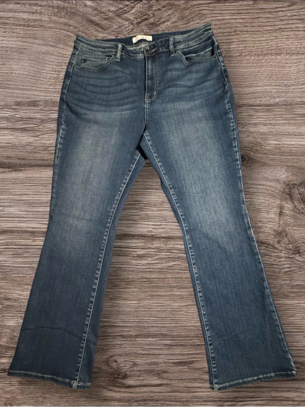KanCan Plus Size Dark Wash Stretch Bootcut Jeans